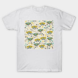 Cute Moth Pattern T-Shirt